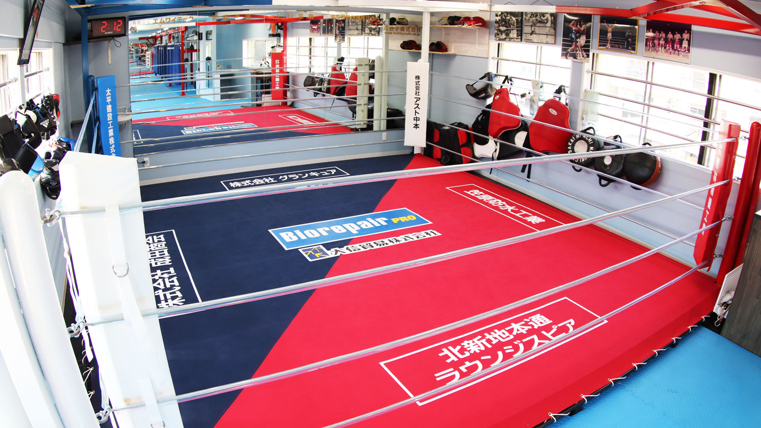 ミツキボクシングジム ボクシングリング 実戦練習