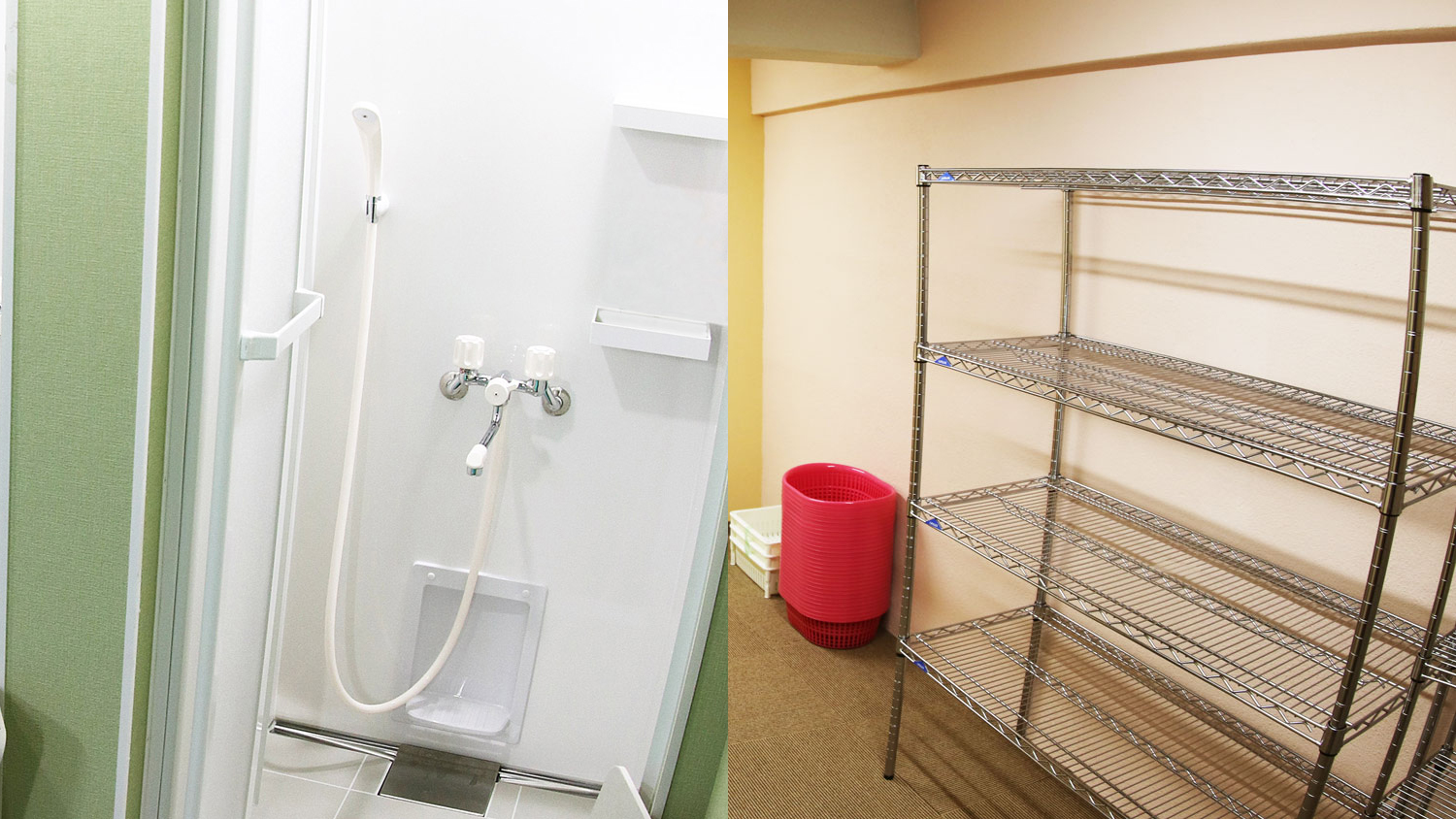 ミツキボクシングジム 更衣室・シャワー・ロッカー・トイレ