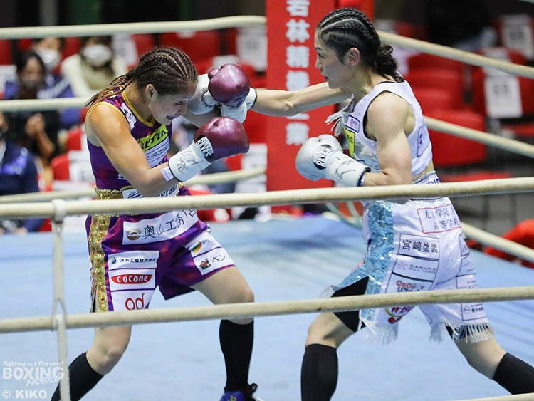 ミツキボクシングジム所属 奥田朋子 WBO女子世界スーパーフライ級王座戴冠