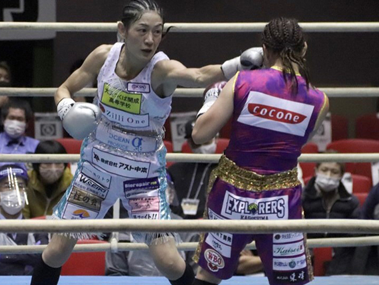 ミツキボクシングジム所属 奥田朋子 WBO女子世界スーパーフライ級王座戴冠