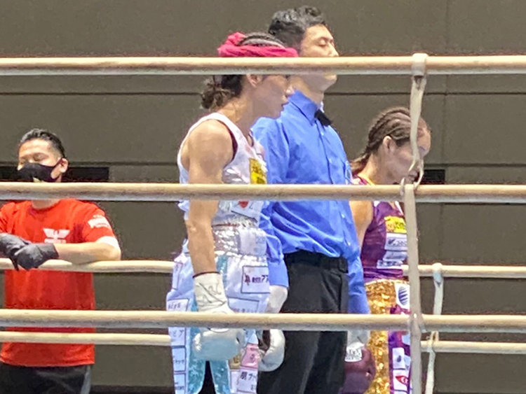 ミツキボクシングジム所属 奥田朋子 WBO女子世界スーパーフライ級王座戴冠