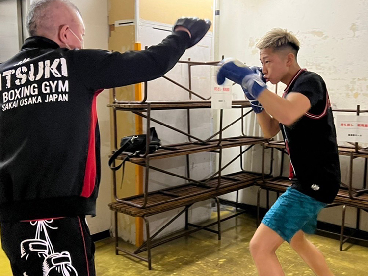 ミツキボクシングジム所属 津川龍也 日本スーパーバンタム級ユース王座戴冠