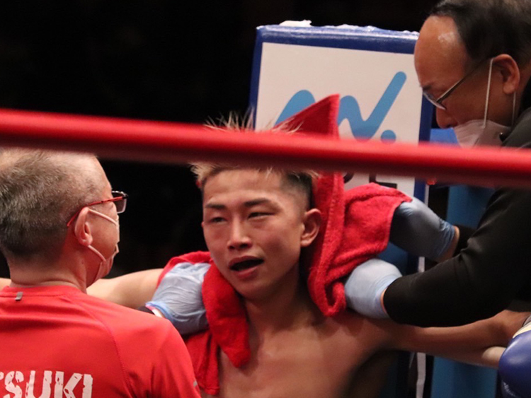 ミツキボクシングジム所属 津川龍也 日本スーパーバンタム級ユース王座戴冠