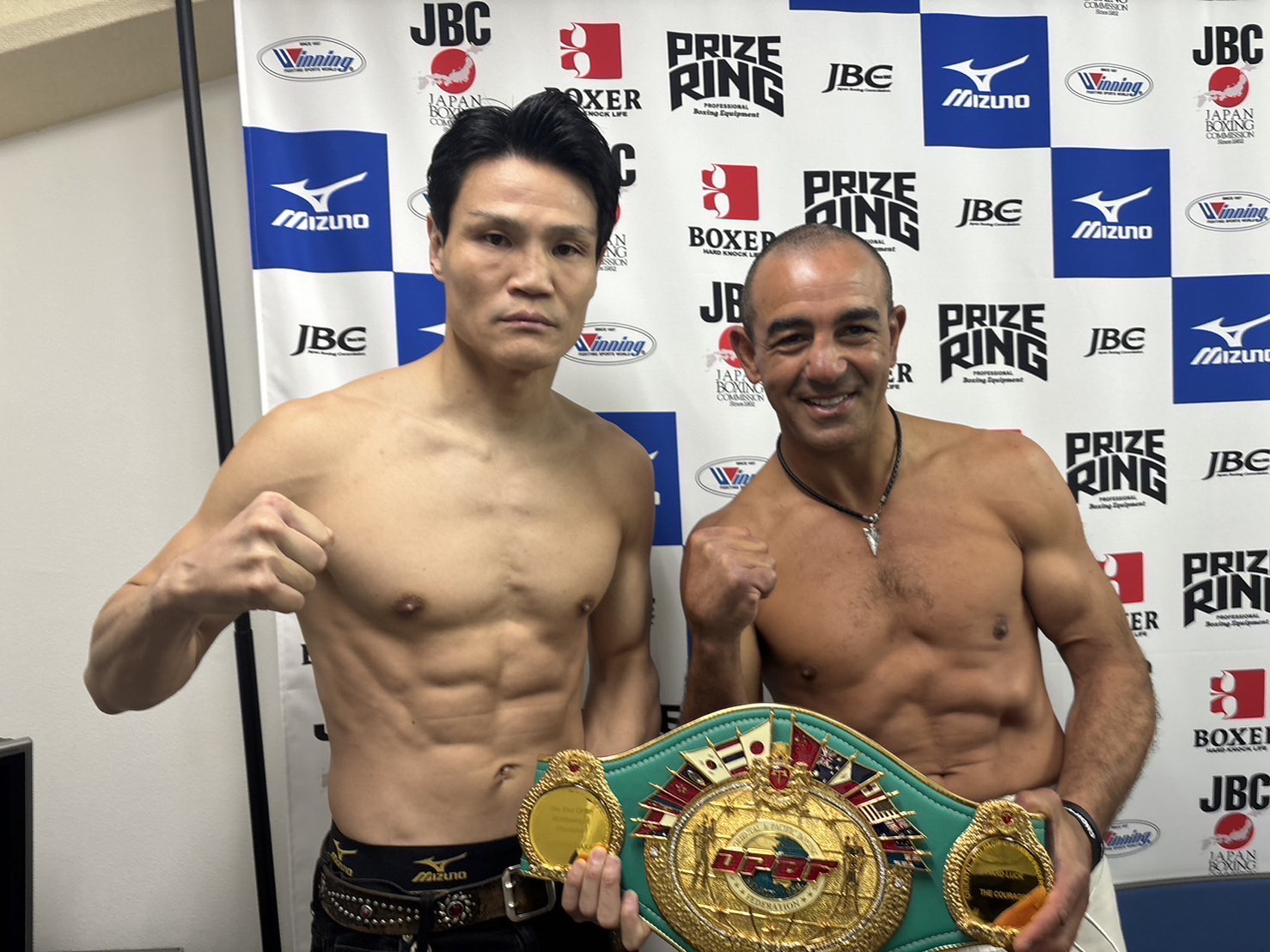 ミツキボクシングジム所属 野中悠樹  OPBF東洋太平洋スーパーミドル級王座戴冠