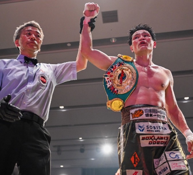 ミツキボクシングジム所属 野中悠樹  OPBF東洋太平洋スーパーミドル級王座戴冠