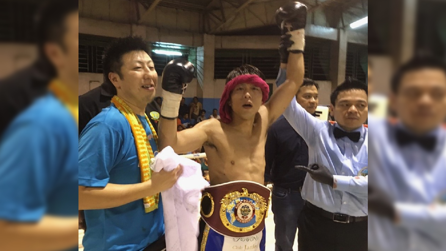 WBOAPスーパーフライ級暫定チャンピオン 川口 勝太